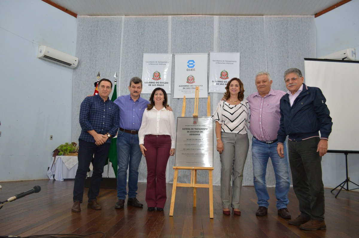 saneamentosp's tweet photo. O #DAEE (Departamento de Águas e Energia Elétrica) entregou no dia 21 de setembro a Estação de Tratamento de Esgotos de #Ariranha.

https://t.co/sShhlG6vss https://t.co/6SkePrc4gz