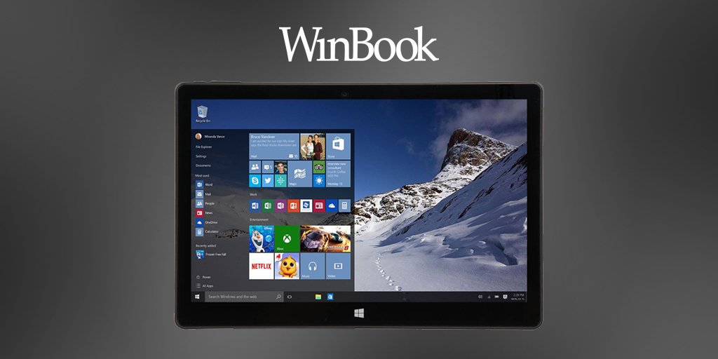 microcenter's tweet photo. For a limited time save on the #WinBook TW102 10.1″ Windows 2-in-1 Tablet, now only $79.99, powered with the #Intel Atom x5 Z8350 CPU, 32GB eMMC storage and with a 10.1” IPS Touch Display. https://t.co/6lHiOxr3kY #Tablet #tech #mobile #laptop https://t.co/idrk14Hu2d