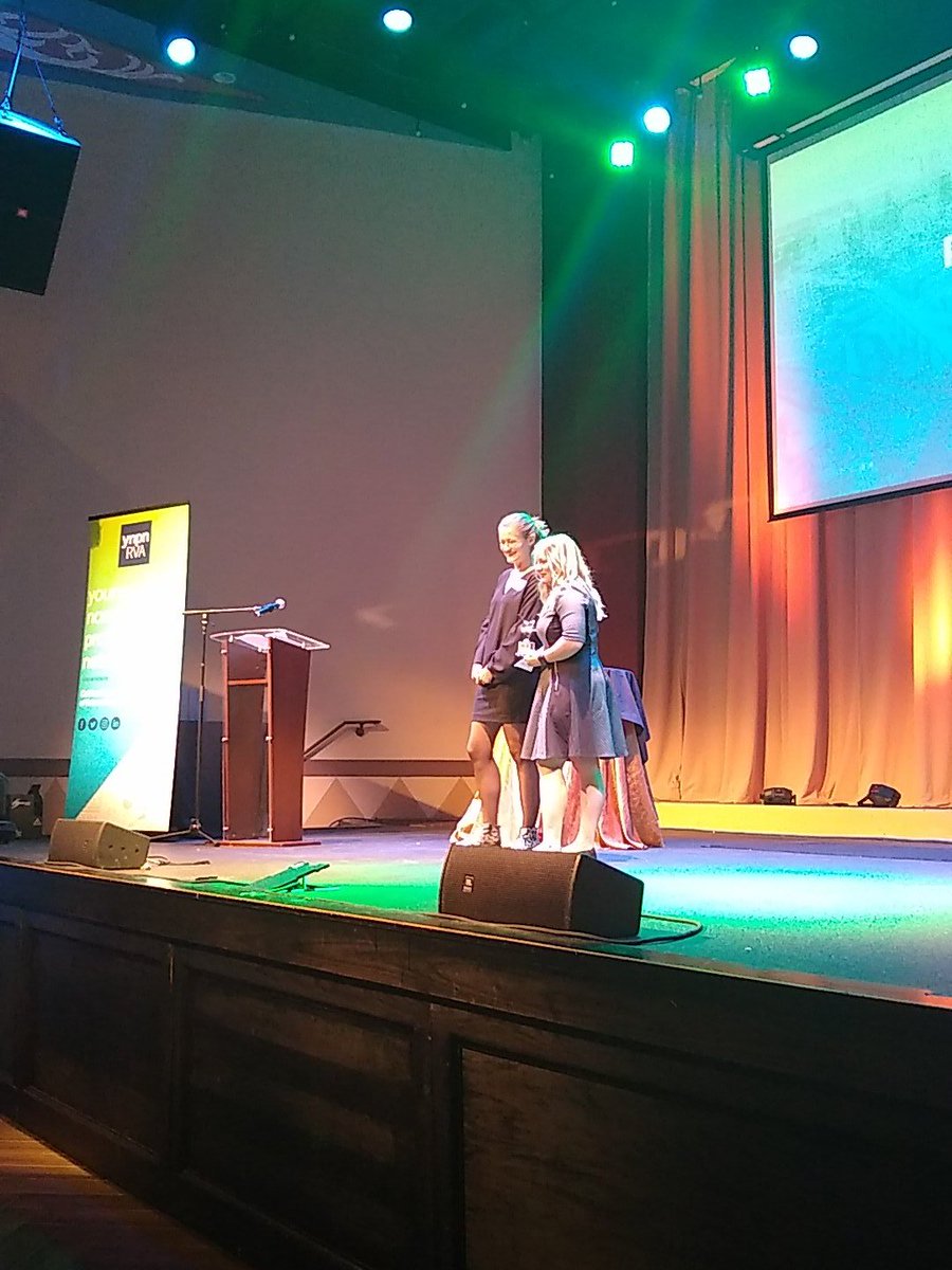 Rising Star Winner, at right , Audrey Trussell, <a href="/UnitedWayGRP/">United Way of Greater Richmond & Petersburg</a> , Great Nonprofit Awards #ynpnrva