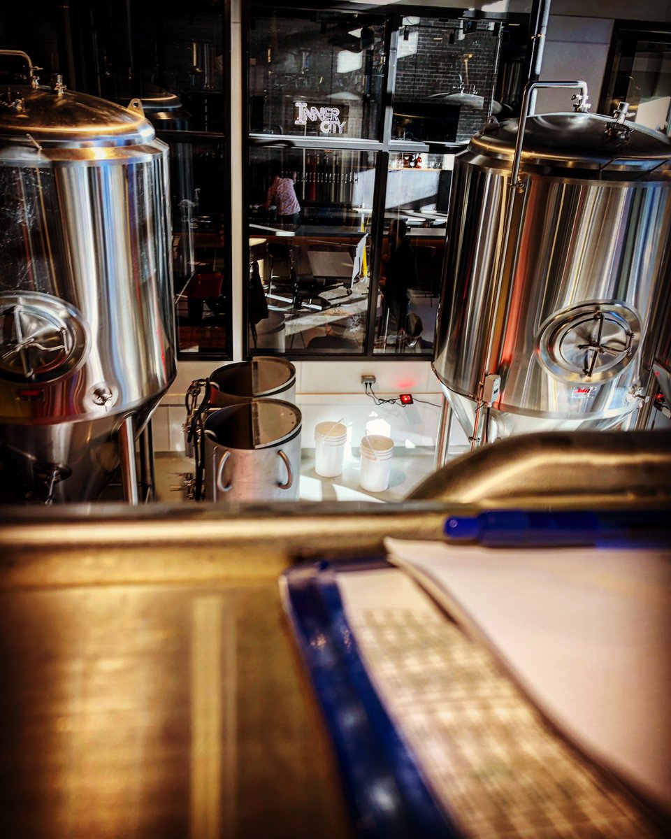 We’ll kids, it’s brew day and I’m on the brew deck! Come by and watch us work in our new taproom! <a href="/InnerCityBrew/">Inner City Brewing</a> #innercitybrewing #yycbeer