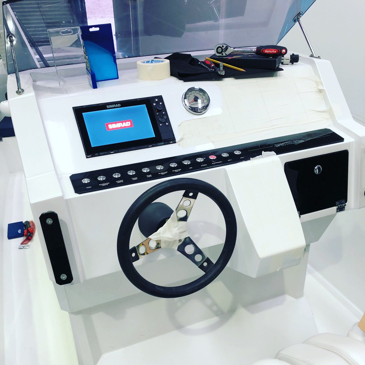 New SUV console being born