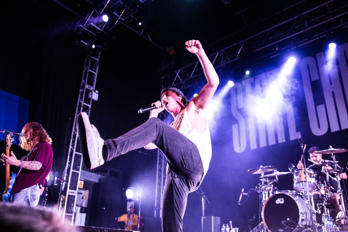 In pop punk <a href="/State_Champs/">State Champs</a> are truly at the top of the game and we caught it live in Leeds 📷 @sashahowells / bit.ly/2ASips5
