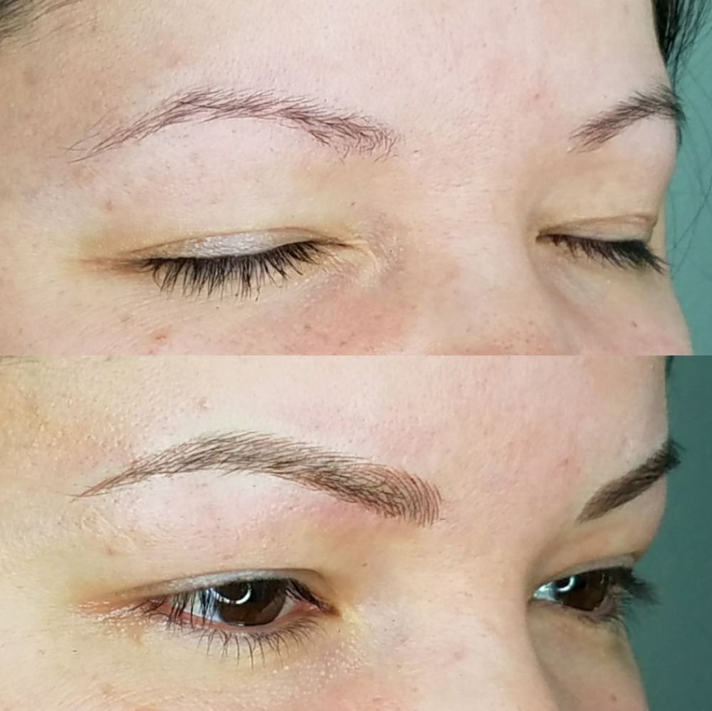 ChloesStyle's tweet image. #HairMicropigmentation #PermanentEyelinerServices #BrowMicroblading