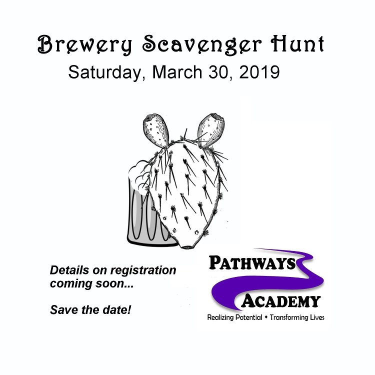PathwaysAcaNM's tweet photo. Seven breweries are ready to be stops on our Brewery Scavenger Hunt on March 30, 2019. Who will the other five be?? Save the date! Registration opens in January for teams of 4 to compete. #BrewHunt2019 #HereToStay https://t.co/OYBIyNagU2