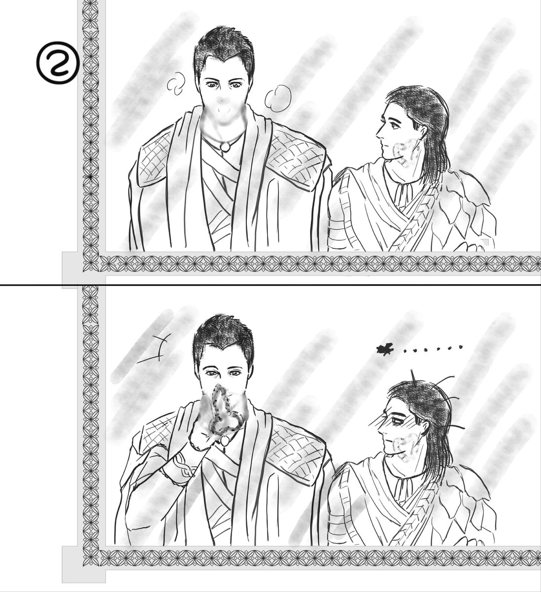 this is very Agron... #spartacus #nagron #agron #nasir, image size:1096x1200