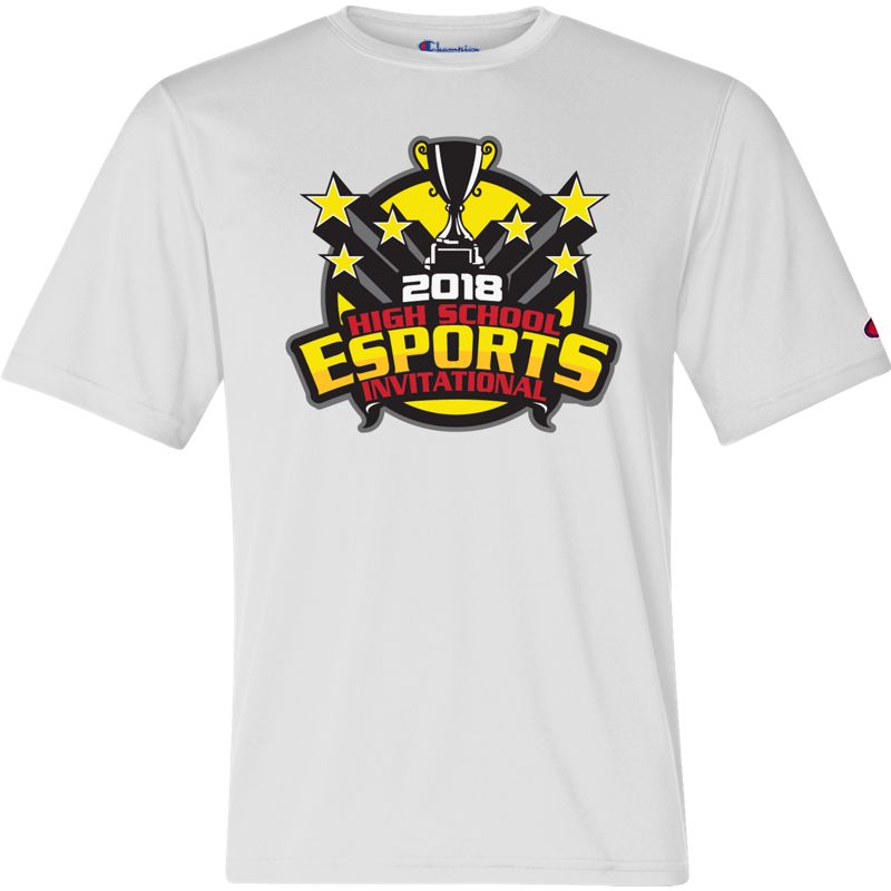 ChicagoEsports's tweet photo. The #HSEI Competitor Tee by @ChampionUSA 

#HSEI2018 https://t.co/1SwiZq0k6p https://t.co/fBaiYjOw4C