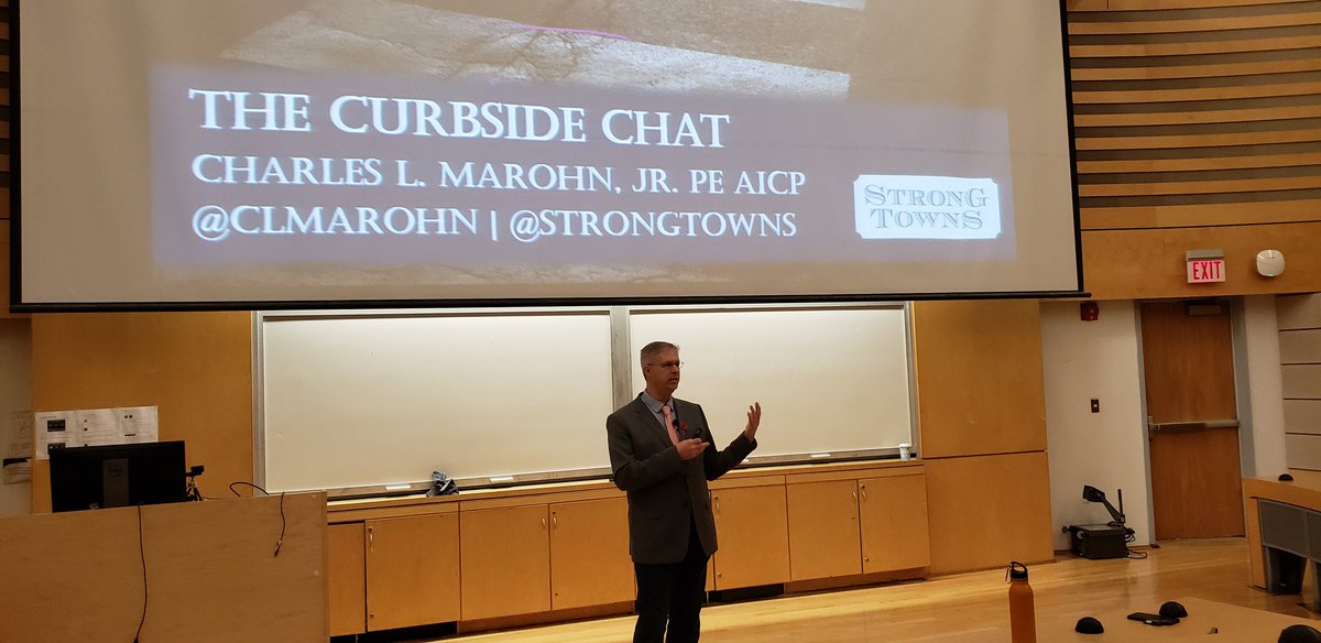 Thank you <a href="/LPPANS/">LPPANS</a> for hosting <a href="/clmarohn/">Charles Marohn</a> from <a href="/StrongTowns/">Strong Towns</a> So important for planners AND elected officials to better grasp the importance of ROI in community development #econdev #planning #cdnmuni #cdnpoli