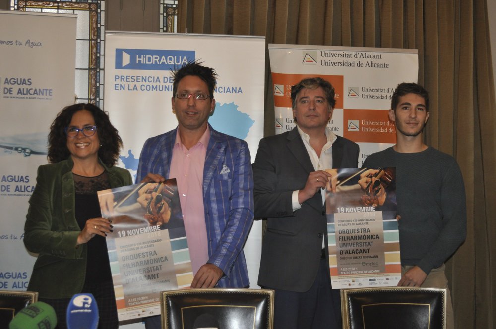 teaprinalicante's tweet photo. El @teaprinalicante acoge el próximo 19 de noviembre el #conciertosolidario que ofrecerá la #OFUA para celebrar el 120 aniversario de Aguas de Alicante. La recaudación irá para @fundacionemplea que promueve la inserción laboral para las personas en riesgo de exclusión https://t.co/eFaUgID1NX