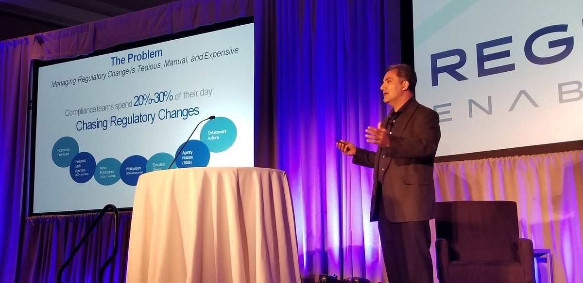 RegTechEnable's tweet image. .@Compliance_ai is like noise-cancelling headphones for institutions looking for a comprehensive regulatory change management tool. A simple and modern solution to cut through the content and date. #AI #RegTechEnable #compliance #data