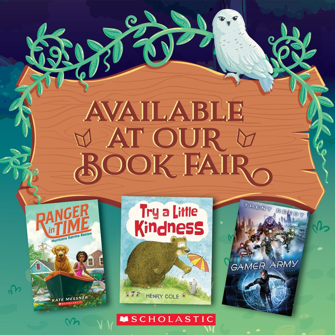 Hood School Library tweet media