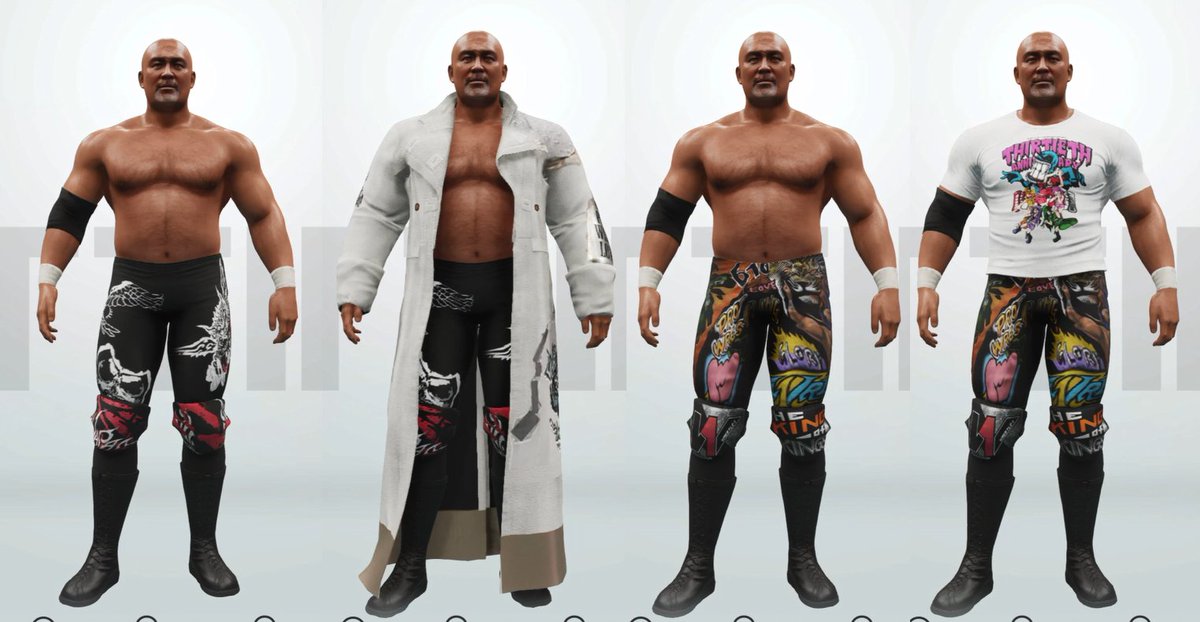 Great Muta Wwe2k19 Ps4 Keiji Mutoh Redone With New Head Shape And 2nd Attire Great Muta Wwe2k19 Ps4 Keiji Mutoh Redone With New Head Shape And 2nd Attire