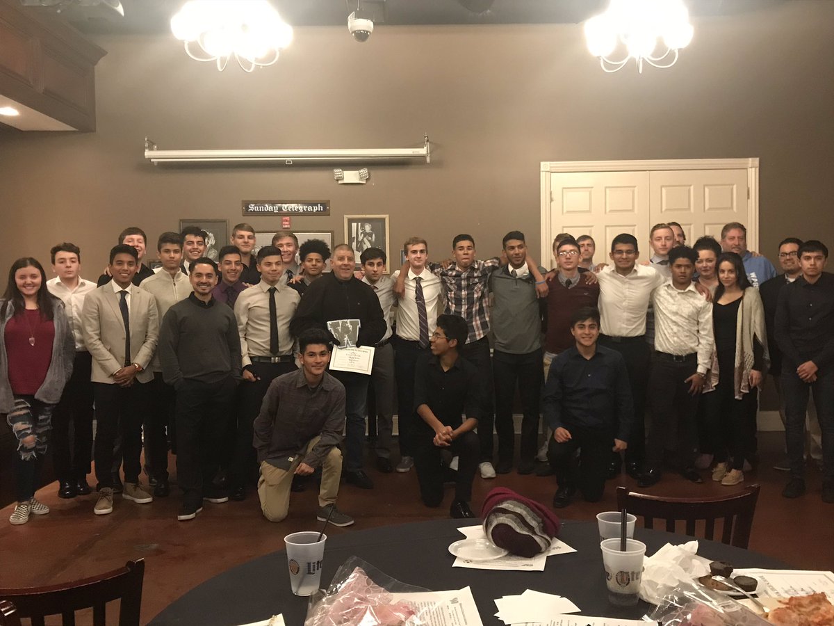 WBHS_BSoccer's tweet photo. Willowbrook’s End of the Season Soccer Varsity Banquet was last night. Thank You Players and Parents for all the great memories this season. Go Warriors ⚽️ https://t.co/xjXph8XgCG