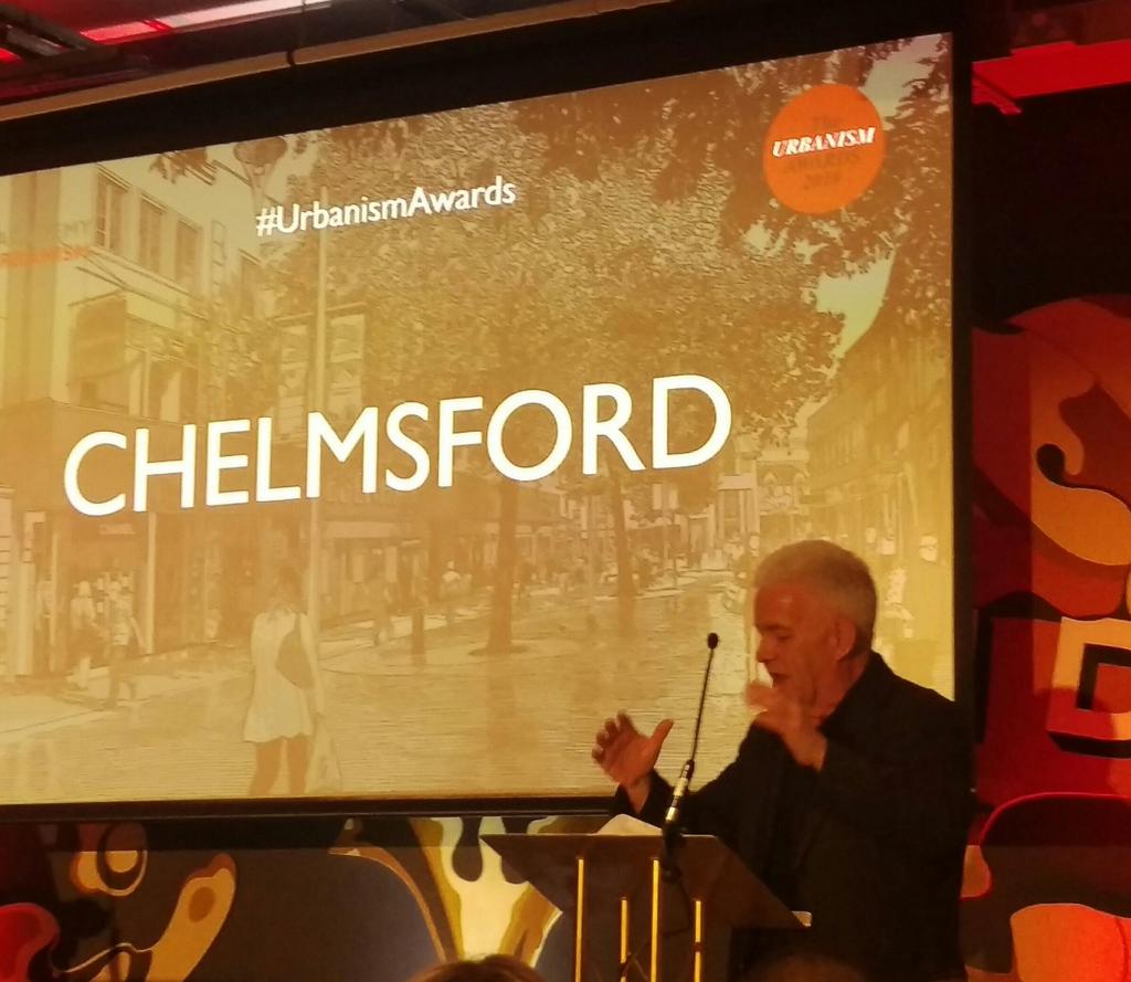 #UrbanismAwards Becoming a great town - poet Ian MacMillan celebrates the city's shortlisting @ChelmsCouncil