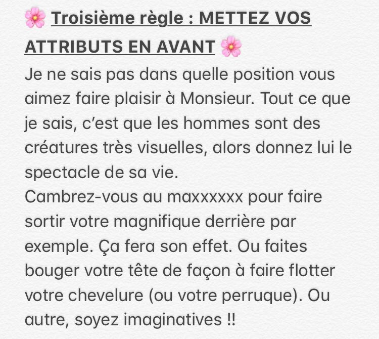 Si vous n’êtes pas concernés par le sujet ou que ça ne vous intéresse pas, ne lisez pas, c’est simple. 