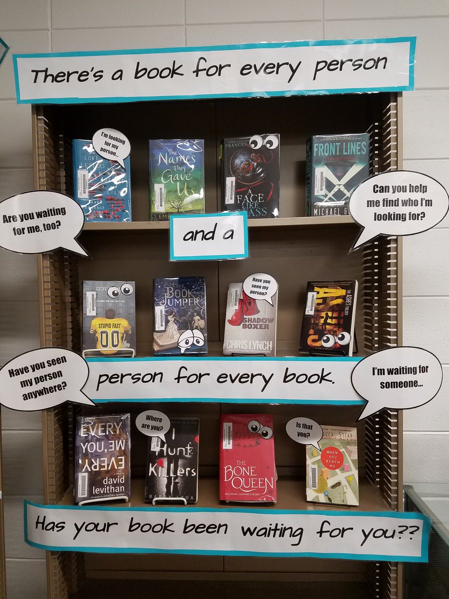 Have you found "your" book yet? There are thousands waiting for you @ your library!