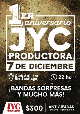 JyCProductora's tweet photo. ✅COMENZAMOS A PALPITAR UNA NOCHE🌛 EN LA QUE VÓS VAS A SER EL PROTAGONISTA!!!!🥂🥂🥂💃🕺🎼🎵🎶🥁🎻🎛🎤 https://t.co/yRAciGD7Xg