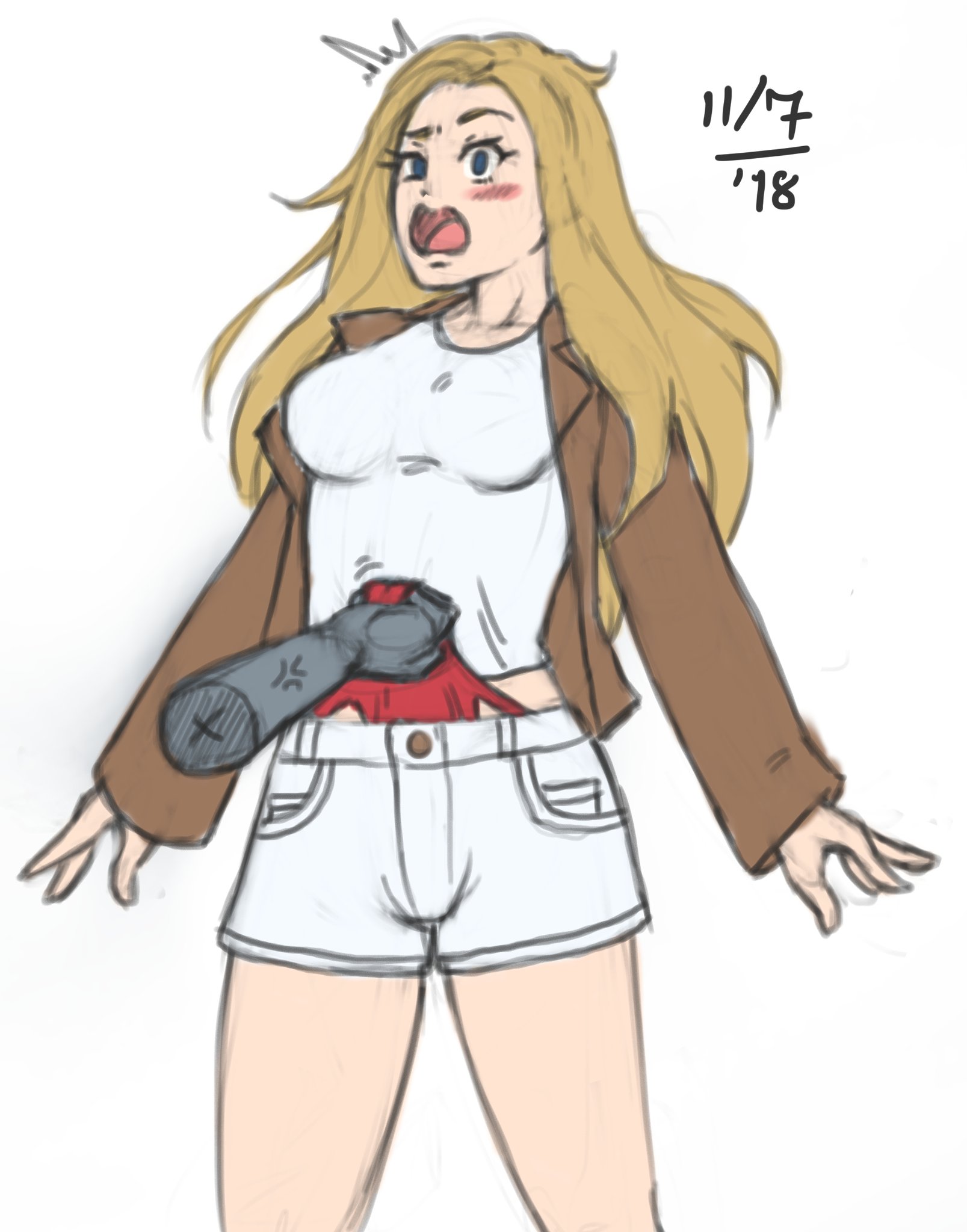 Vertically Impaired on Twitter: "Frontal wedgie .. color sketch request 🙃  https://t.co/RnvXBuxfP6" / Twitter