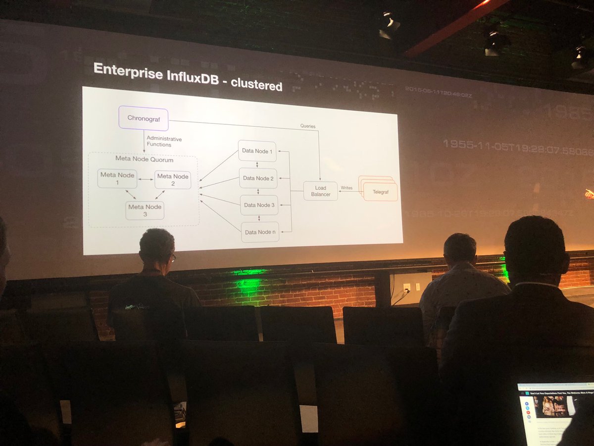 IAmPatrickB's tweet image. #TSDB clustering at the Enterprise. Way too familiar with this... #InfluxDays