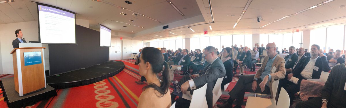 NYSERDA's tweet photo. Today @NYSERDA hosted the 2018 Green Innovation Showcase, where we connected #cleantech entrepreneurs and innovators from across NY with investors from around the world https://t.co/BKYo8KQ2oO