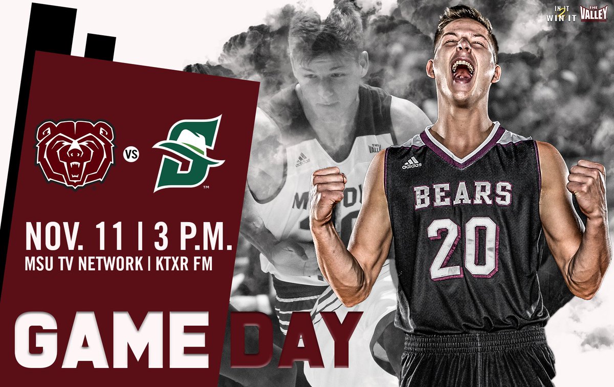 GAME DAY!

🏀 Stetson
⏰ 3 p.m.
💻 es.pn/2zAG7HL
📻 bit.ly/KTXRFM
📊 bit.ly/2qulWHb
🎟️ bit.ly/2SUueFt

#MSUBears