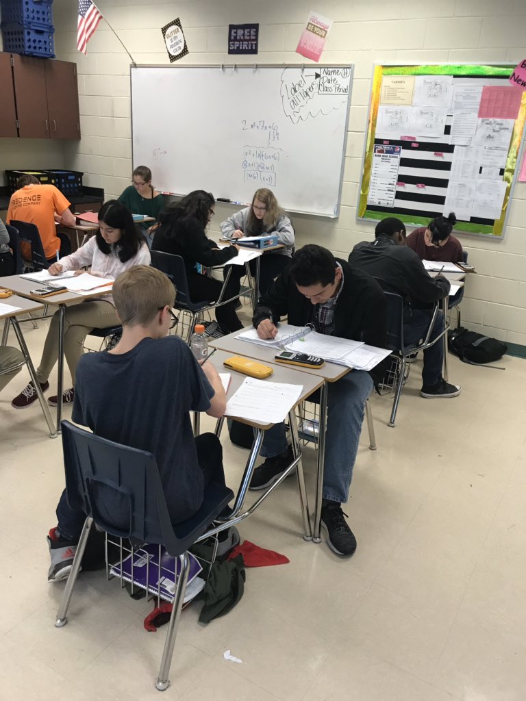 morgan_laroque's tweet photo. Speed dating in Math 1 to practice Factoring Trinomials. Meet up, solve, compare, REPEAT! #TheRoadToTheEOC #BeatTheTimer #Math1Shenanigans #LoveWhatYouDo @bunnhs https://t.co/E79LbufUky
