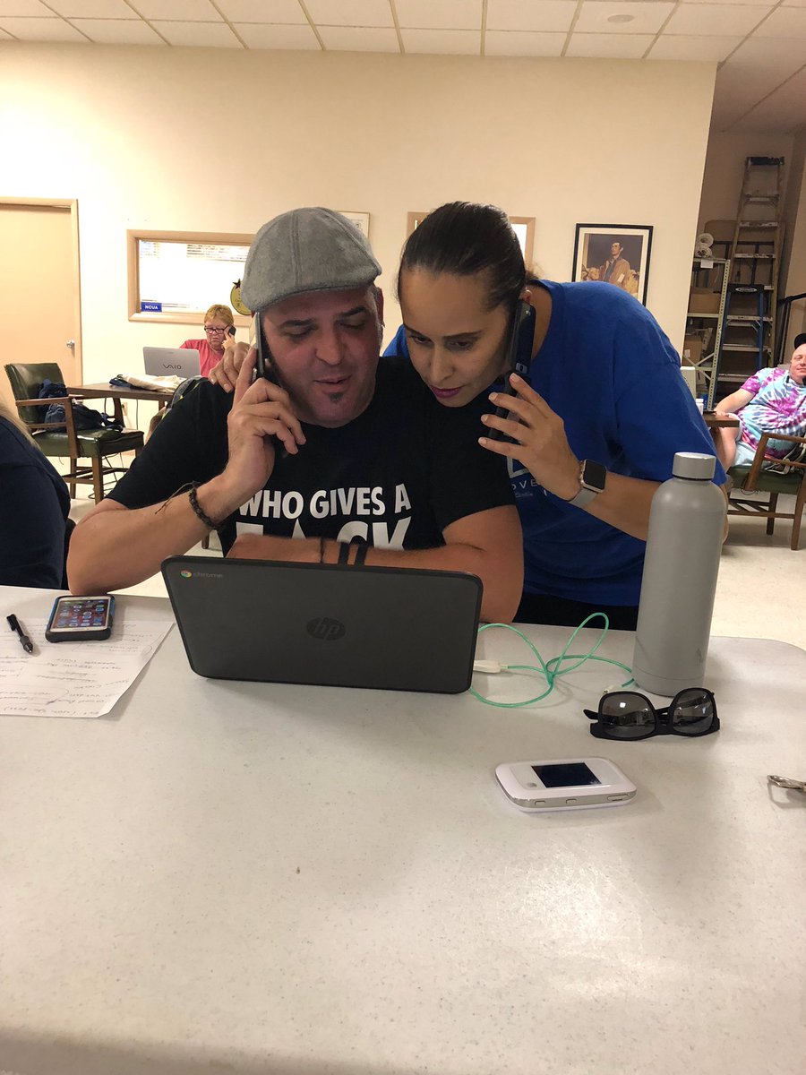 CFLCLAA's tweet photo. Thanks @CFLCLAA members #GOTV2018 #PhoneBanking #Drivingvoterstothepolls #Canvassing #Solidarity ✊️ @LCLAA https://t.co/LM9KMCFST6