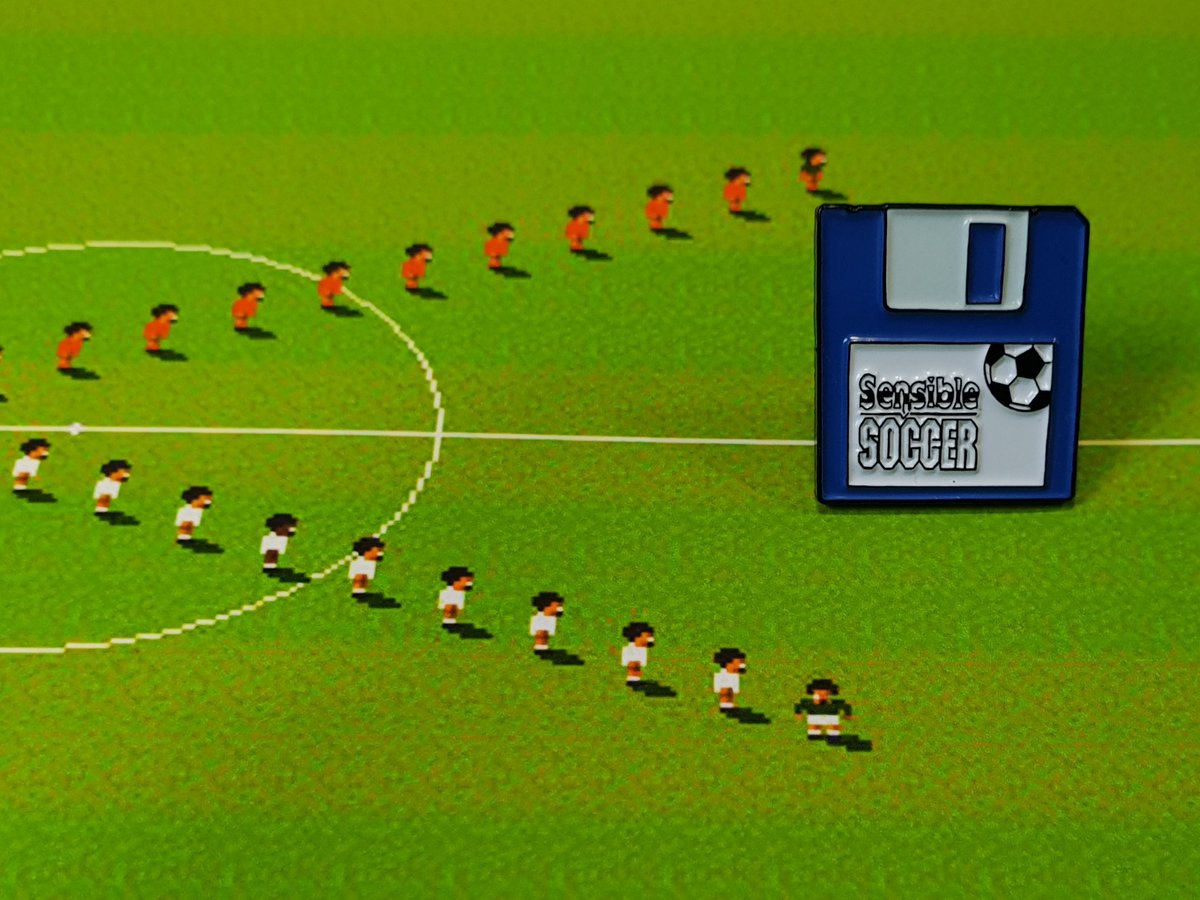 Competition time 🎮 📺 ⚽ 👀

I'm feeling generous so if you fancy getting your hands on one of my new Sensible Soccer pin badges all you need to do is....

Retweet this and follow <a href="/hallyink/">hallyink</a>