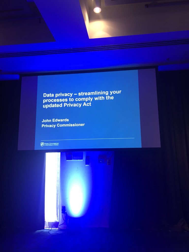 Loui_Barber's tweet photo. John Edwards , Privacy Commissioner launches this morning in Te Reo Maori.  Speaking about data privacy and compliance to the act #dataprotection #CDAONewZealand https://t.co/5VvNm6WgaC