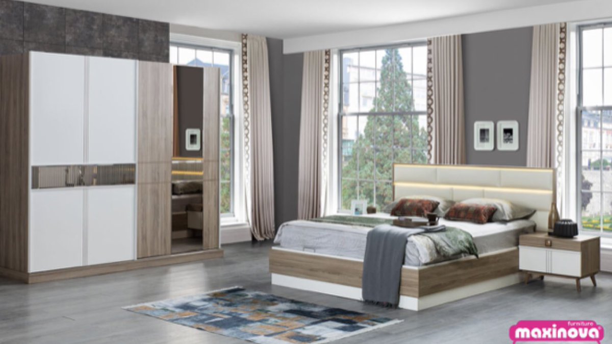MaxinovaIka's tweet photo. https://t.co/u5OvYFEPqN

Set Dormitor Sahra
Mobila pentru aceste seturi de dormitoare se adreseaza acelor persoane ce apreciaza si inteleg luxul modern. Confortul inspirat de atmosfera eleganta a unui dormitor matrimonial perfect, de vis.#Setdormitoare #Bedroom #Maxinovafurniture https://t.co/3zUR4pnEdG