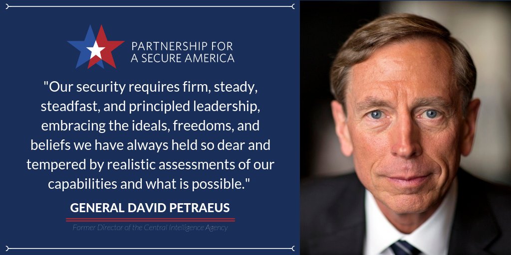 Happy Birthday to PSA Advisory Board Member and former Director, General David Petraeus! 