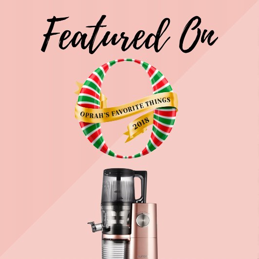 Excited to announce that we're on #OprahsFavoriteThings of 2018! According to @oprahmagazine, the H-AI is "easy-to-clean, simple-to-operate." See the full list here: bit.ly/2yWnzSP