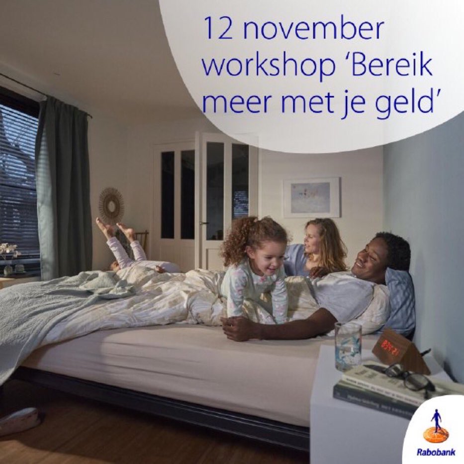gabydevos's tweet photo. Hoe ga jij ervoor zorgen dat je voldoende #vermogen opbouwt voor het eerder stoppen met werken, het aflossen van je hypotheek, de studie van je kinderen? Geef je nu op voor de workshop op 12 november! Kijk op https://t.co/SGbnWab8k3…
#beleggen @RaboLNWF #bereikmeermetjegeld https://t.co/biFN2MEusO