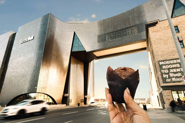 Music and muffins. The perfect combo to start your day! Enjoying sunrise at the <a href="/nmc_canada/">National Music Centre | Centre National de Musique</a>