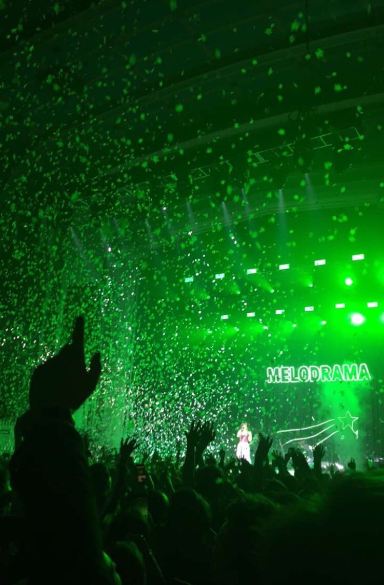 BlogSongbird's tweet image. One of my favourite photos taken at a gig (Lorde-02/10/2017)