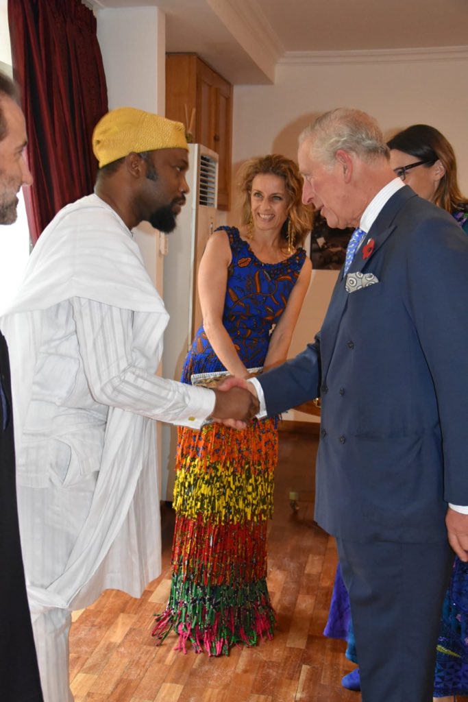 prince charles last visit to nigeria