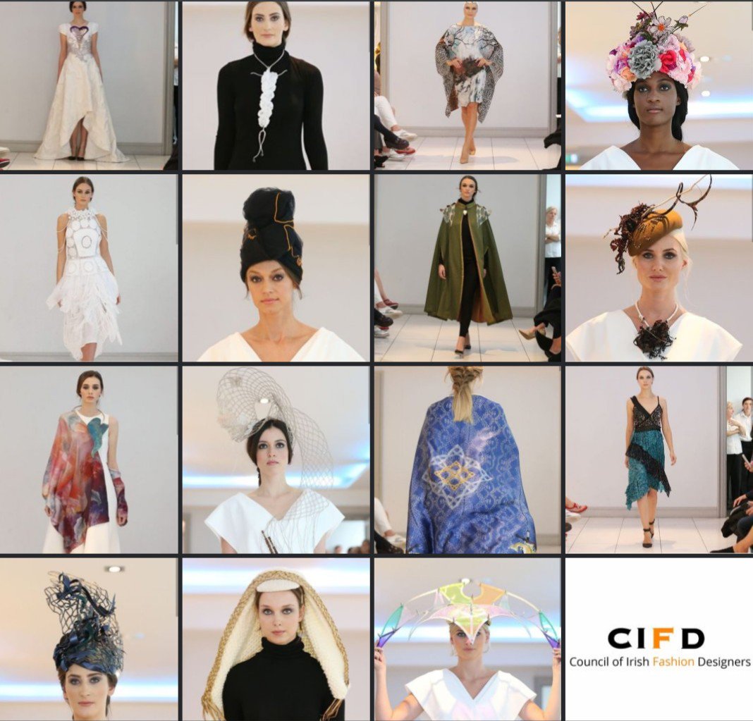 The <a href="/CIFDtweets/">CIFD</a> &amp; <a href="/dccoi/">Riri</a> collaboration project will be featured at the <a href="/knitnstitchshow/">The Knitting & Stitching Show</a> in the <a href="/TheRDS/">The RDS</a> for the next four days #irishdesigners #irishcraft #Irishfashion #collaboration