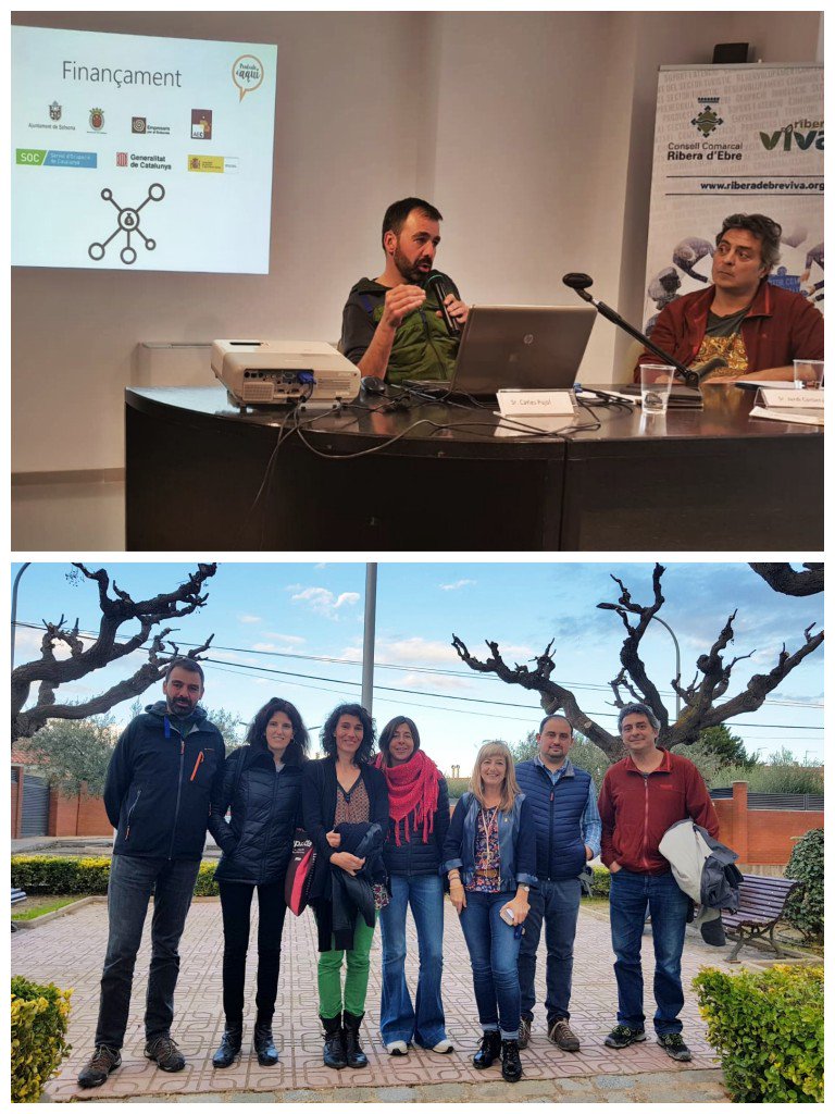 Productedaqui's tweet image. Avui amb @RIUVERD compartint experiències a Móra d'Ebre a les Jornades de producte locals i venda  de proximitat. Felicitats @AtgPallars per la bona feina. Gràcies @RiberadEbreViva per convidar-nos. El secret? generositat, empatia i col·laboració. #SOC #DEL #AODL