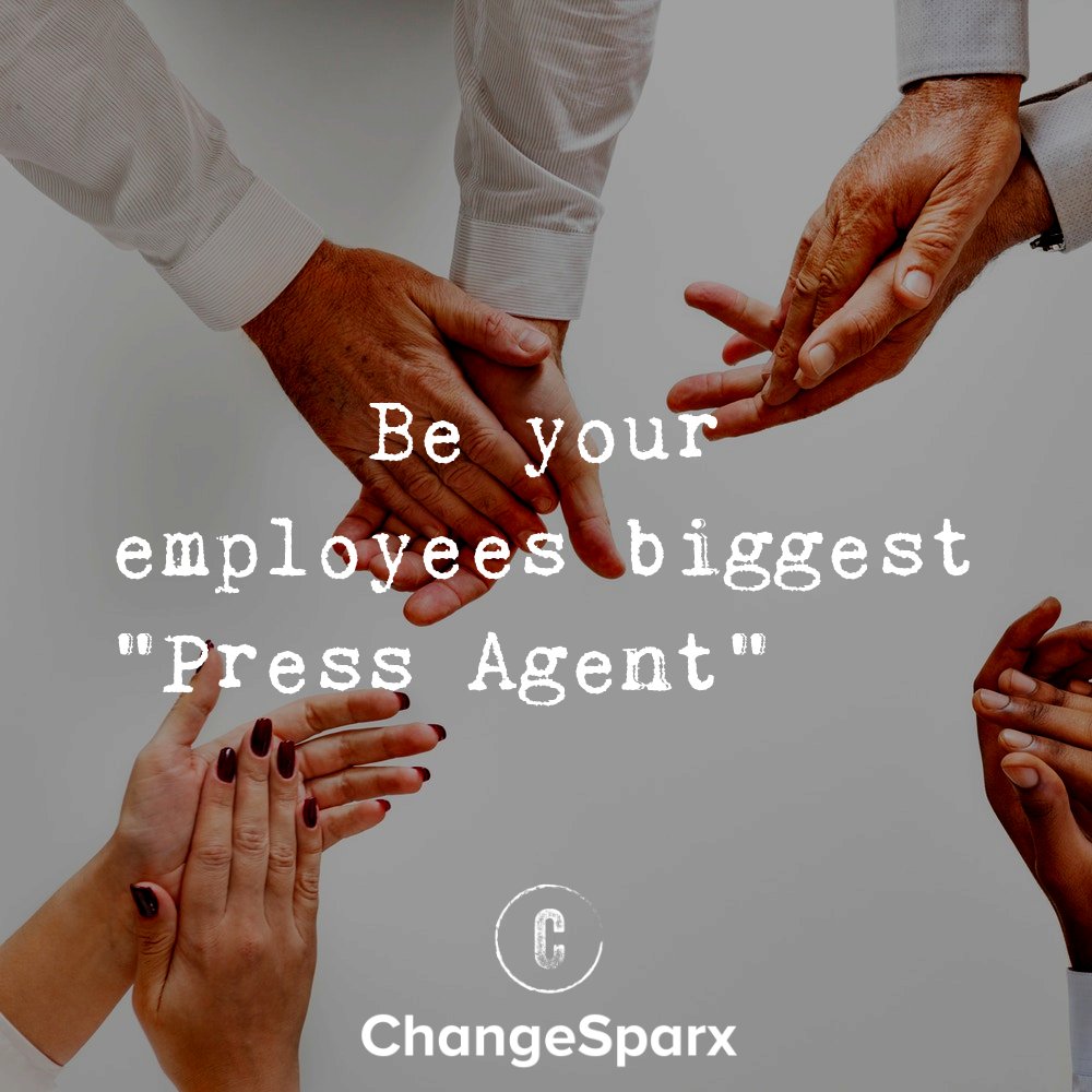 corpruitt's tweet photo. Be your employees biggest "press agent." Publicize their achievements and seek opportunities for recognition for each team member.

#EmployeeInspiration
#EmployeeEngagement https://t.co/yJYujQebqW
