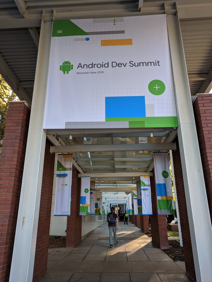 GDG_NL's tweet photo. We're live at the #AndroidDevSummit! Don't forget to tune at the @AndroidDev YouTube channel for the livestream. Sessions resume in 50 minutes. If you have questions for the team let us know and we'll get the answers for you
@wtm_nl https://t.co/aNkjOojEwH