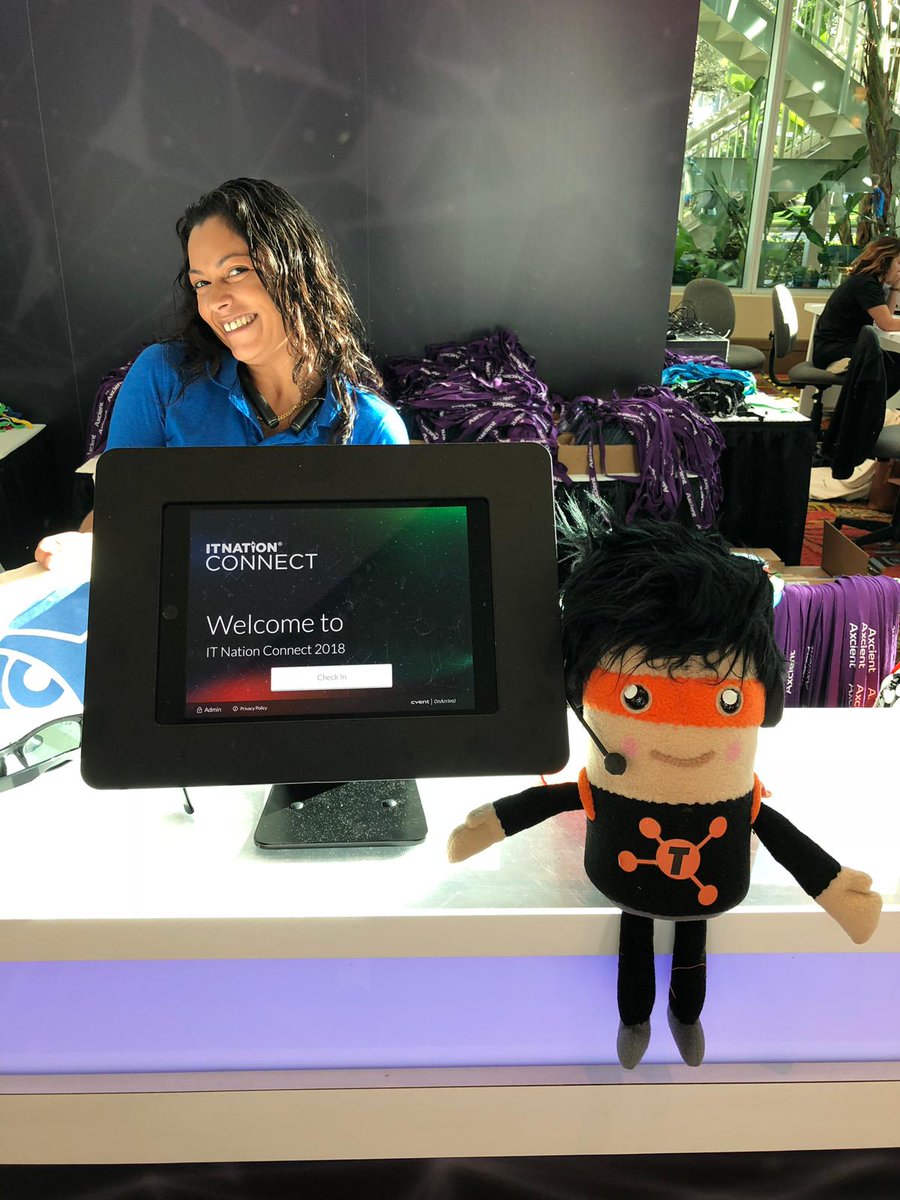 AirMSPUK's tweet photo. #techtomtravels All registered and ready to go for @ConnectWise  #ITN18 he can't wait to meet everyone! @AirITLtd @ToddMcQuilkin https://t.co/bfRuJgQwQ9