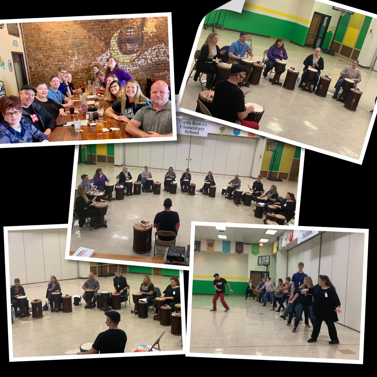 kellyfeimster's tweet photo. Great day of PD with @RSSinformation ES music teachers learning with Steve from @dancingdrum! Our Ss will love it.  @Eisa_Cox @Gardner41 @lynn_moody @morrowj1967 #rssarts https://t.co/nhfAiHWEoQ