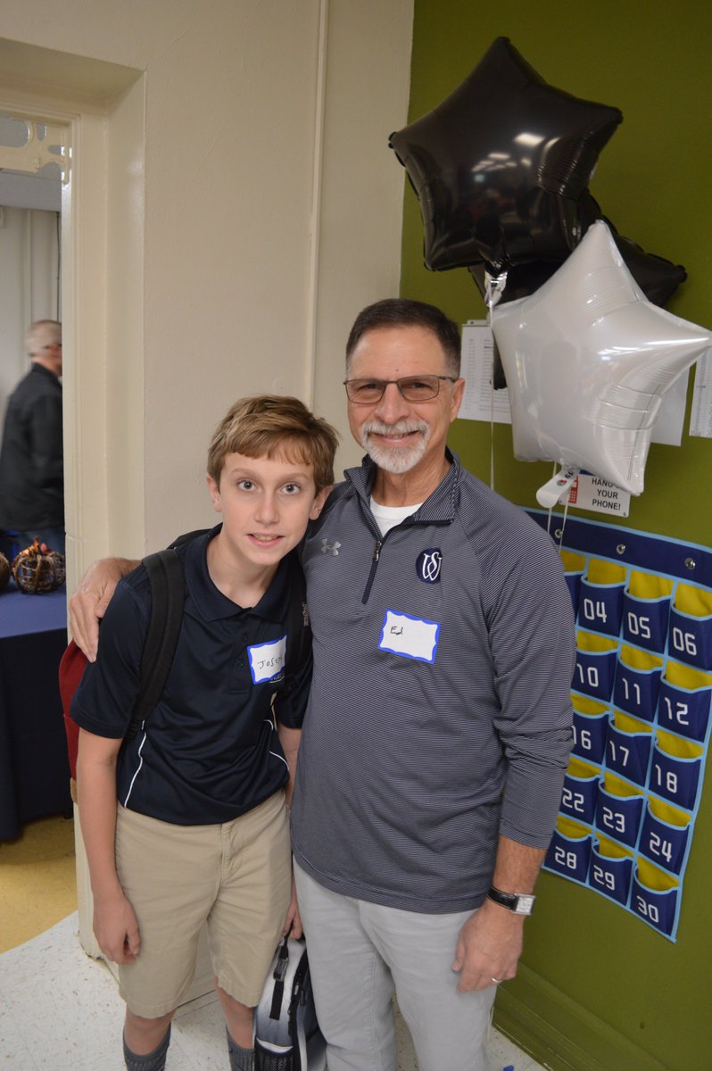 MiddleSchoolWS's tweet photo. We started the day in one of the best ways possible with our annual Big Guy Breakfast! Thank you to all the parents who came out this morning. Be on the lookout for an email next week with a link to all of the photos! #gratefulforwoodlynde #parentcommunity https://t.co/CzbP6O7LzC