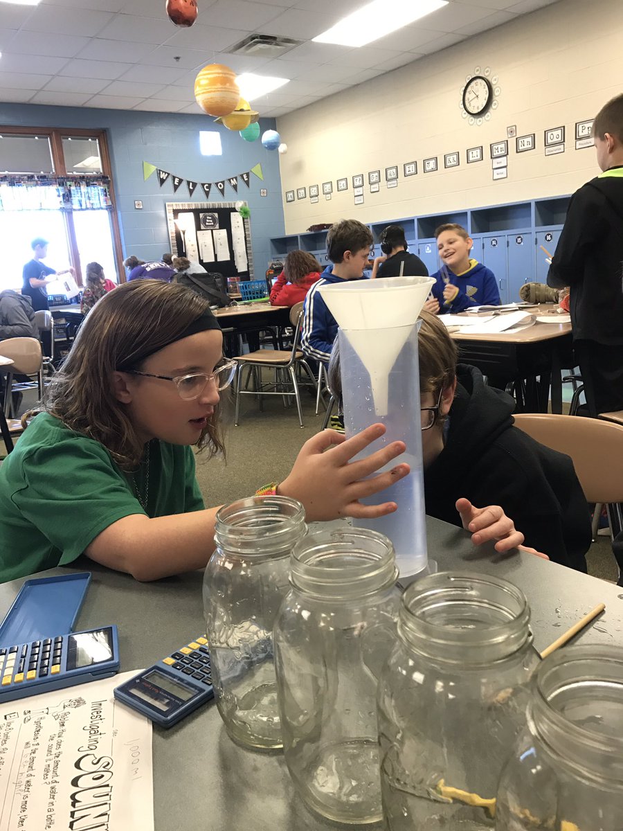 tonya_edie's tweet photo. Students explore changing pitch by making a water xylophone! https://t.co/NCoy5YPowj