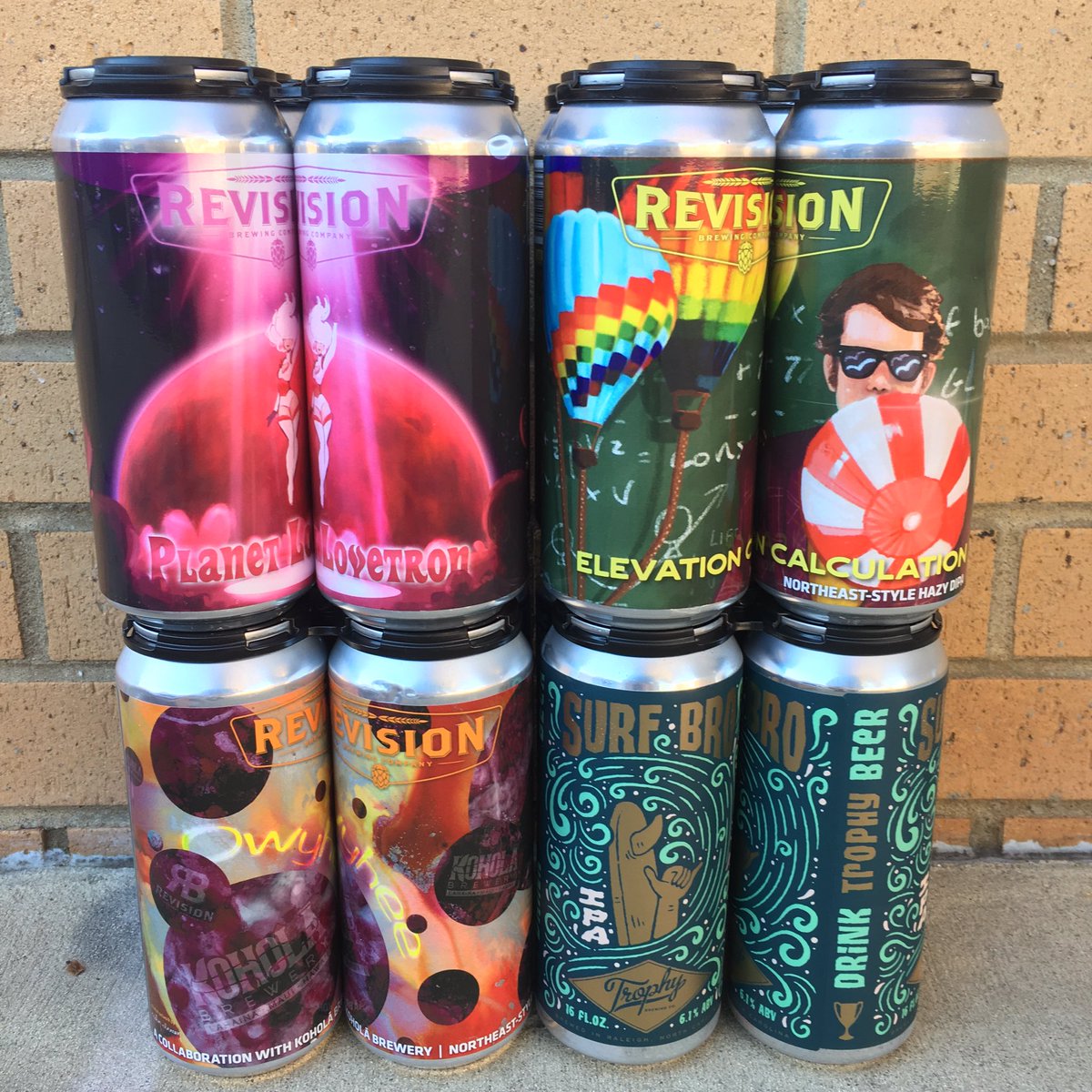 New hazy goodies in from <a href="/revisionbrewing/">Revision Brewing</a> and <a href="/Trophybrewing/">Trophy Brewing Co</a>. #hoptotheyard