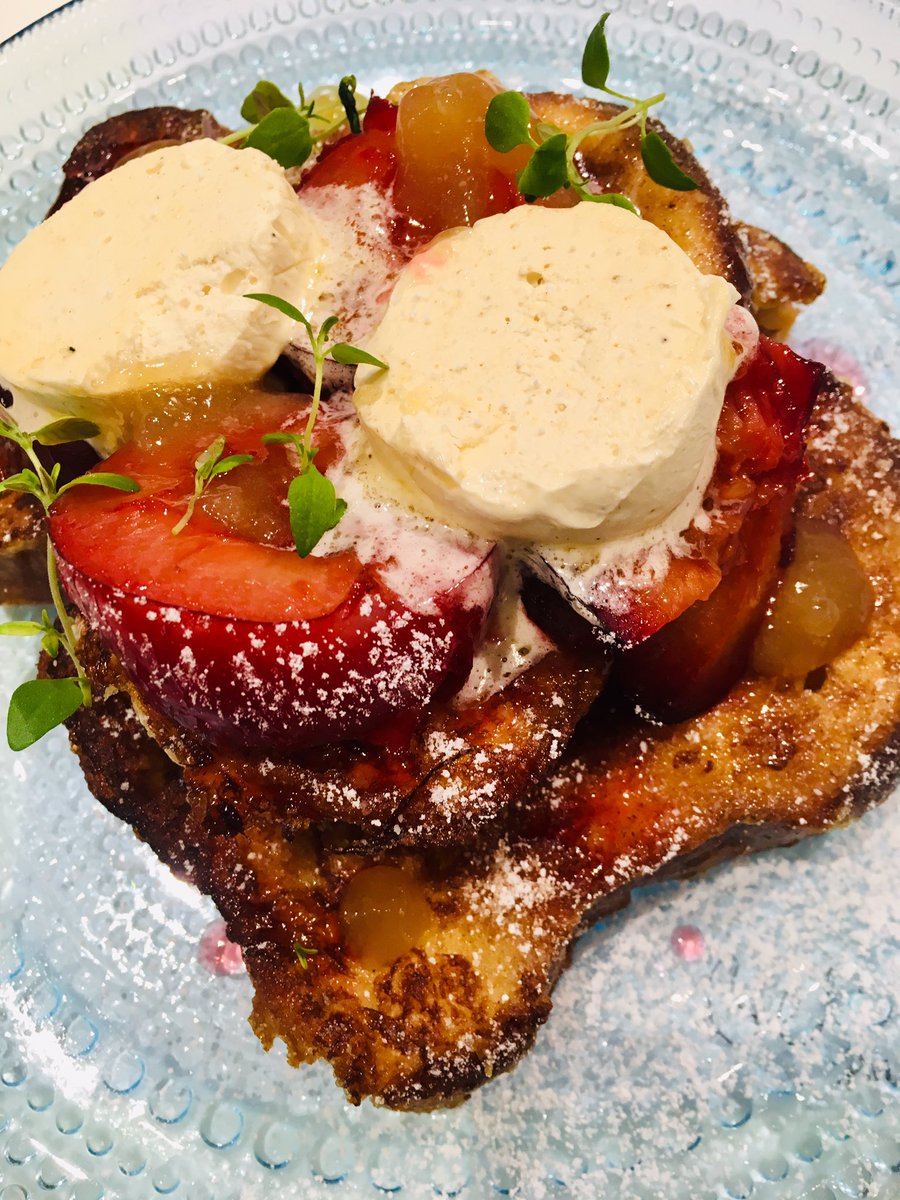 ccookeryschool's tweet photo. We have been working on new dishes for our daily café menu and will launch them tomorrow! A new Shakshuka, new gluten free Rye pancakes w raspberries, new French toast with roasted plum &amp; Maple butter and a great Black pudding addition #brunch #café #bakery #southside https://t.co/txniFeoWDU