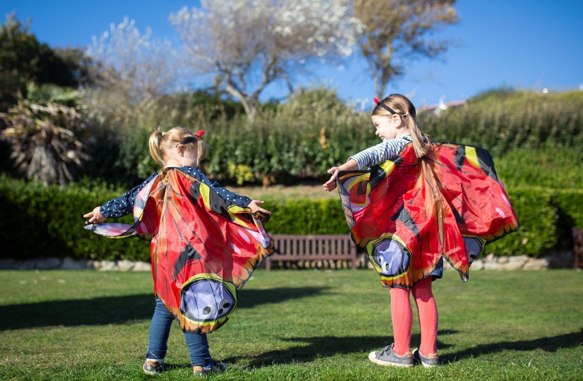 These #butterfly wings are one of our favourite products.  Every time we've seen them on a little person, they've been thrilled to 'fly' around with their beautiful, brightly coloured wings and antennae.  #giftsforkids #christmasgiftideas buff.ly/2FbBGZU