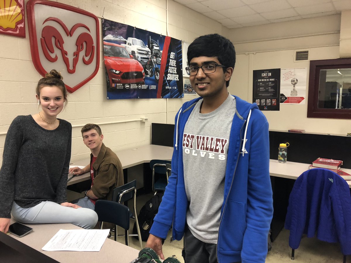 The beginners practicing robots!