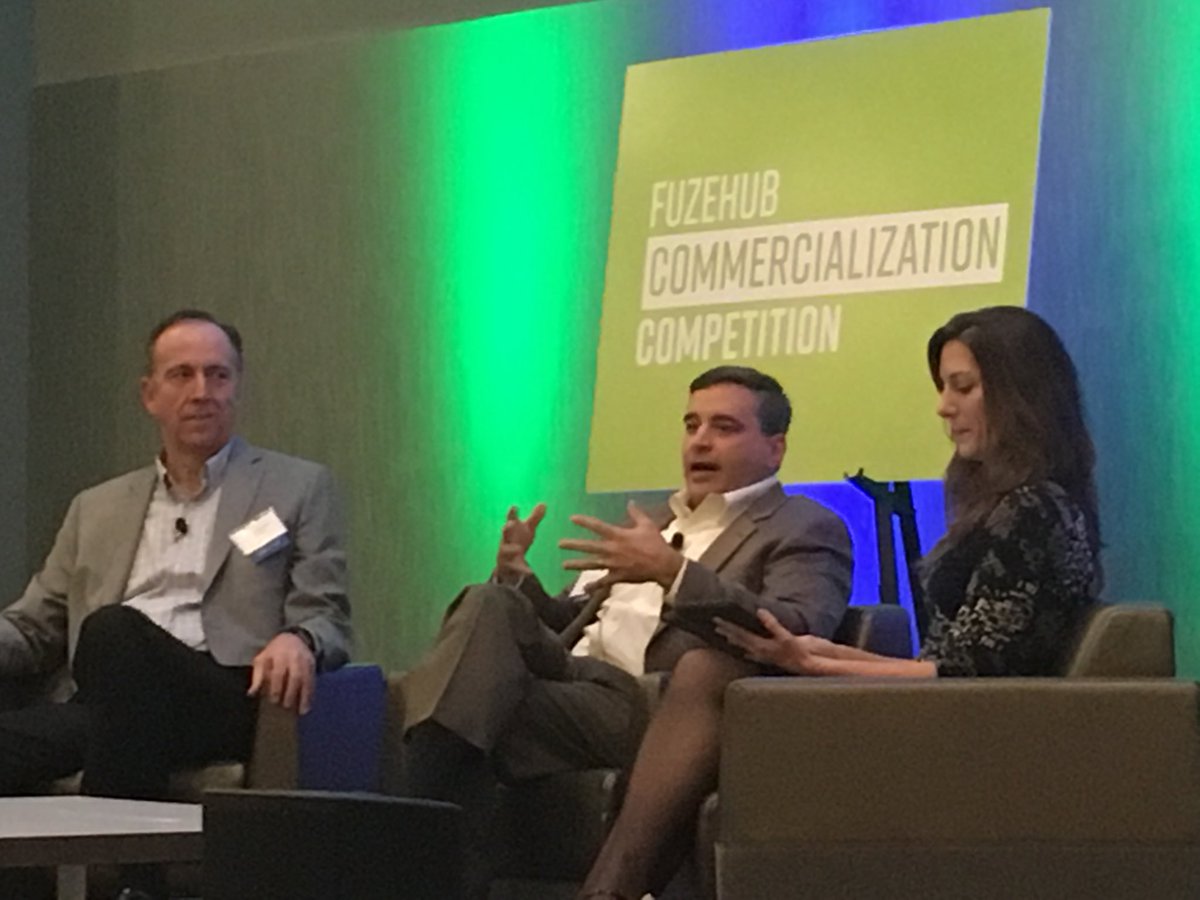 ⁦<a href="/MicroeraPower/">MicroEra Power</a>⁩ is in Albany for #Fuzehub discussion of economic development and the key role of #startup companies! ⁦<a href="/KathrynCartini/">Kathryn Cartini</a>⁩ moderating! Pitching tomorrow as a FINALIST in the 2018 Commercialization Competition..... #Femalefounder #cleanenergy #startup