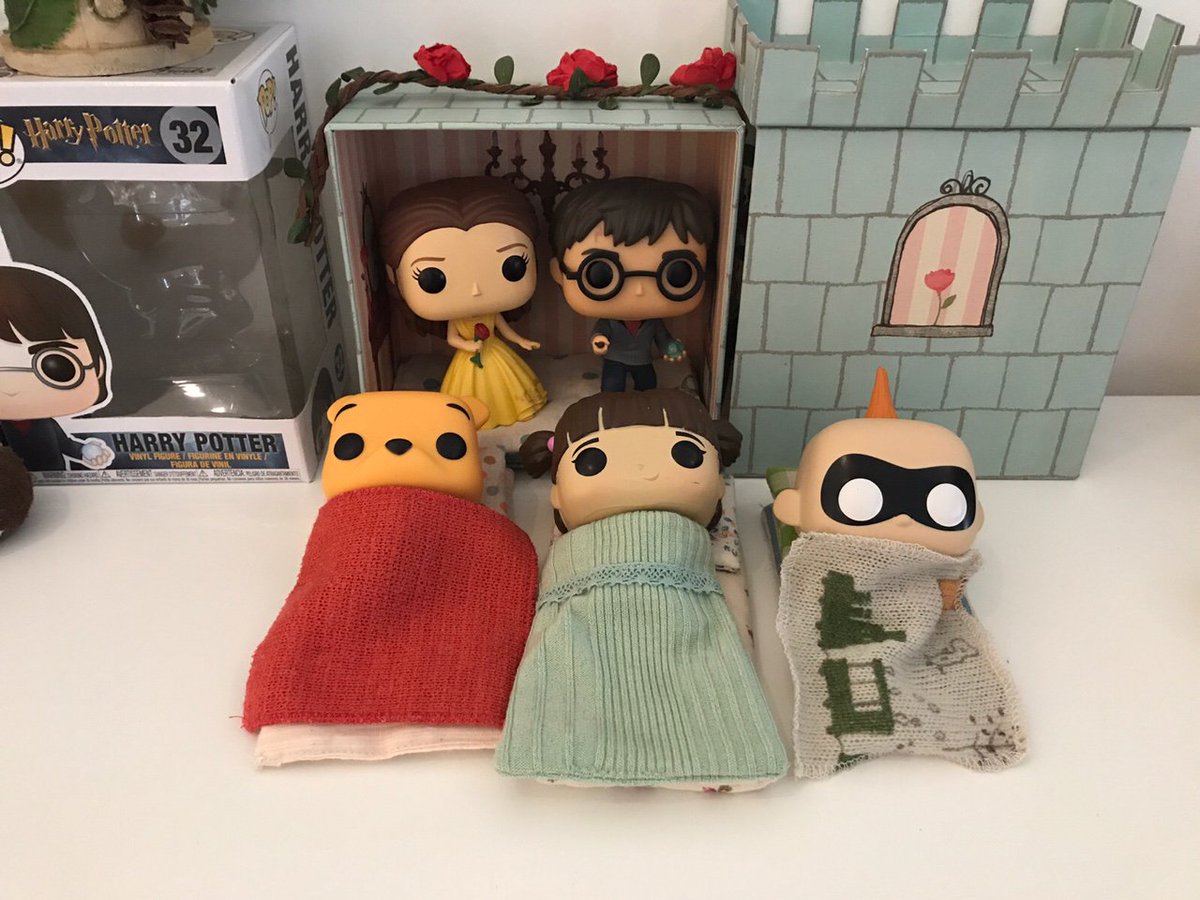 OriginalFunko's tweet photo. Lily & Jake wrote to us to show us how they make special beds and castles for their Pop!s! They also love watching #MakingFunTheMovie with their little sister, Kira! Thanks for writing to us, we're sending you a fun prize pack! #FunkoKidsCorner https://t.co/v51c5MXXvy