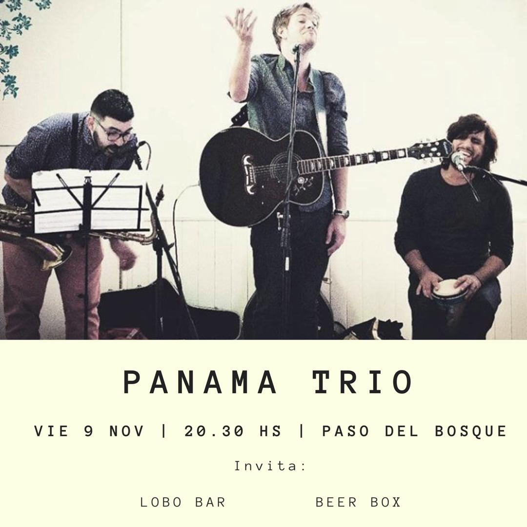 lobobarbosque's tweet photo. 🎶 ¡Este viernes a partir de las 20:30 horas, vení a 🌳 Paso del Bosque a escuchar al PANAMA TRIO! 🎤

🍸 Te esperamos con los mejores 🍹 tragos en LOBO Bar del Bosque. https://t.co/Szifrhflbp